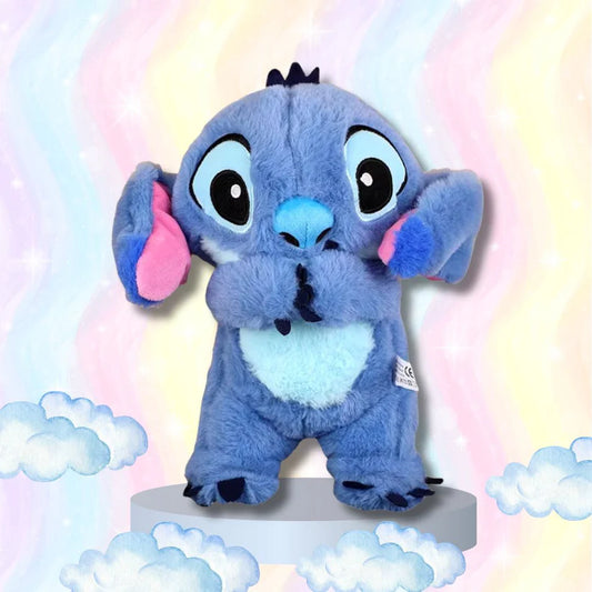 Peluche que Respira para Calmar la Ansiedad (Stitch)